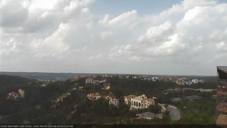 Lake Travis webcam, April 26, 2023 5:25 PM CT