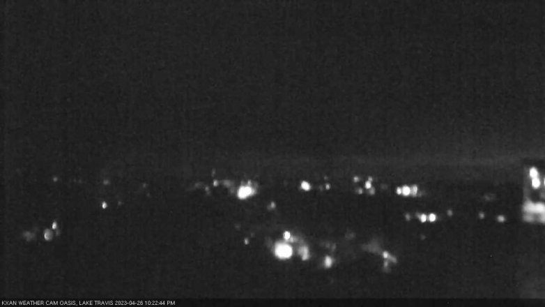 Lake Travis webcam, April 26, 2023 10:25 PM CT