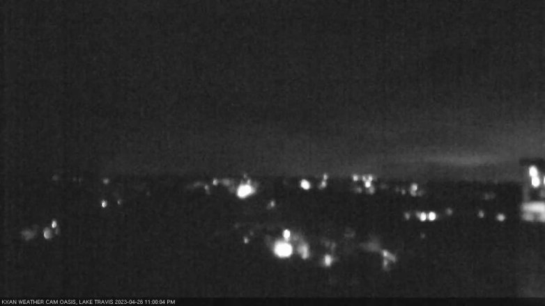 Lake Travis webcam, April 26, 2023 11:00 PM CT