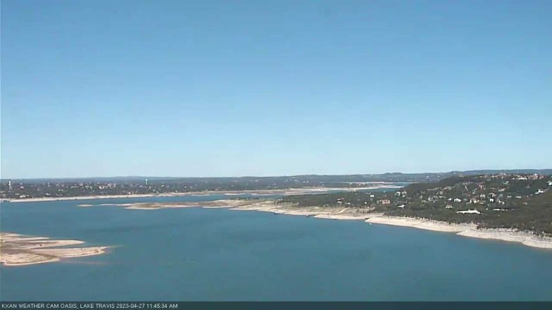 Lake Travis webcam, April 27, 2023 11:45 AM CT