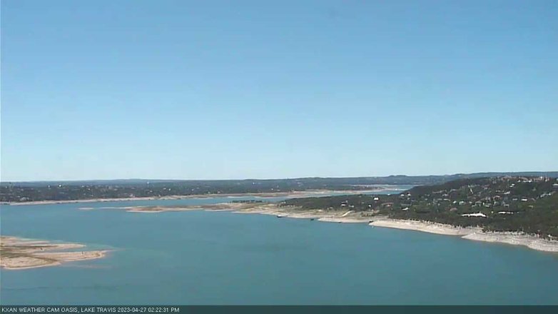 Lake Travis webcam, April 27, 2023 2:25 PM CT