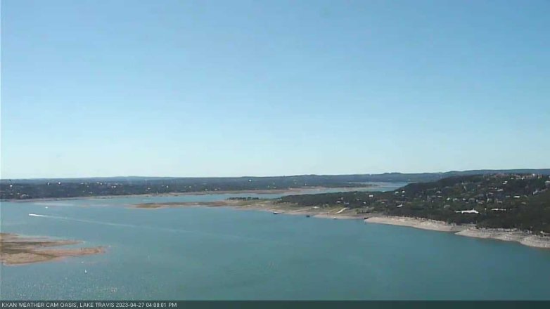 Lake Travis webcam, April 27, 2023 4:00 PM CT