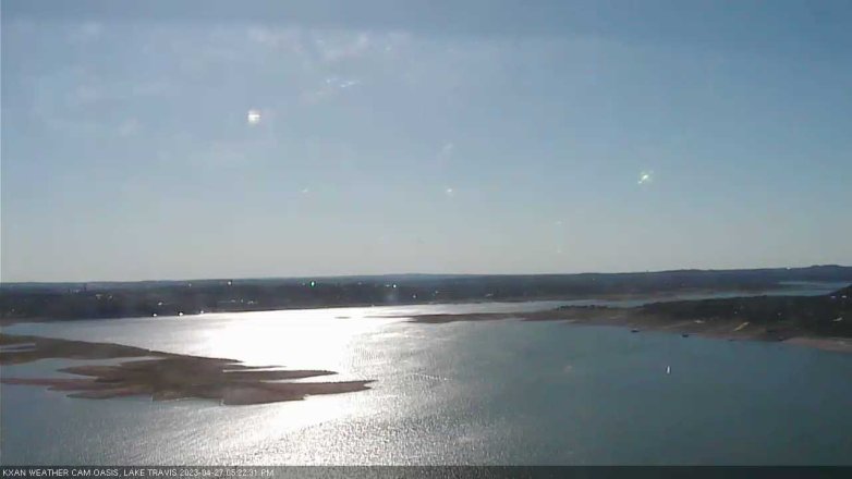 Lake Travis webcam, April 27, 2023 5:25 PM CT