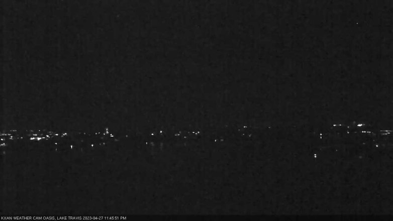 Lake Travis webcam, April 27, 2023 11:45 PM CT