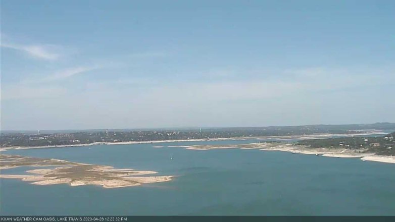 Lake Travis webcam, April 28, 2023 12:25 PM CT