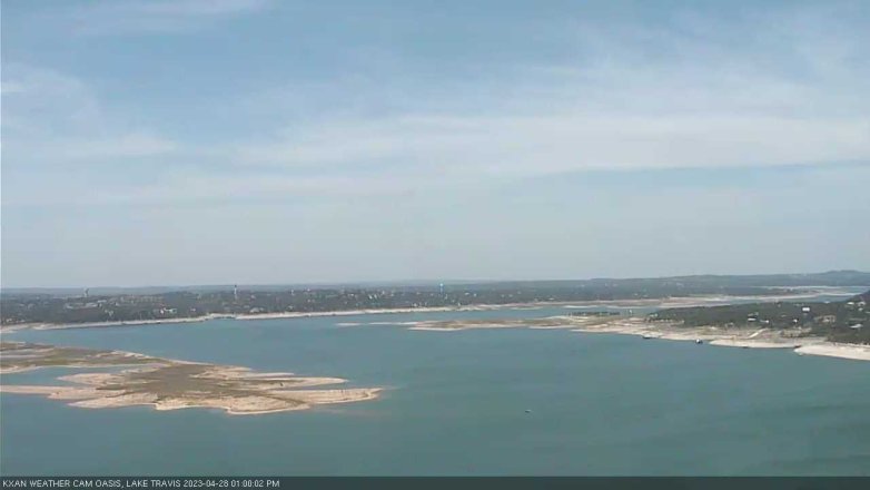 Lake Travis webcam, April 28, 2023 1:00 PM CT