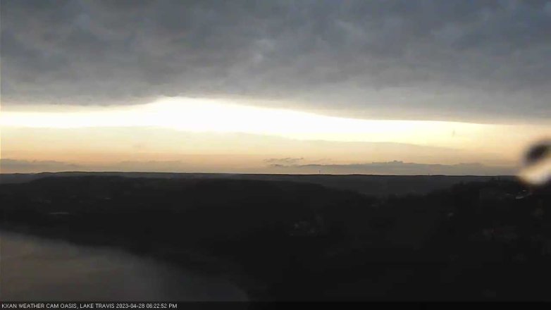 Lake Travis webcam, April 28, 2023 6:25 PM CT