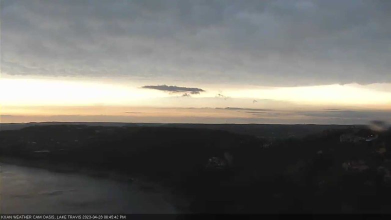 Lake Travis webcam, April 28, 2023 6:45 PM CT