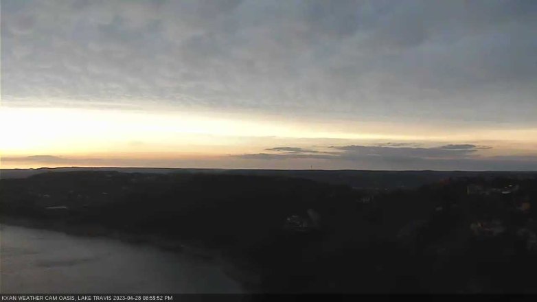 Lake Travis webcam, April 28, 2023 7:00 PM CT