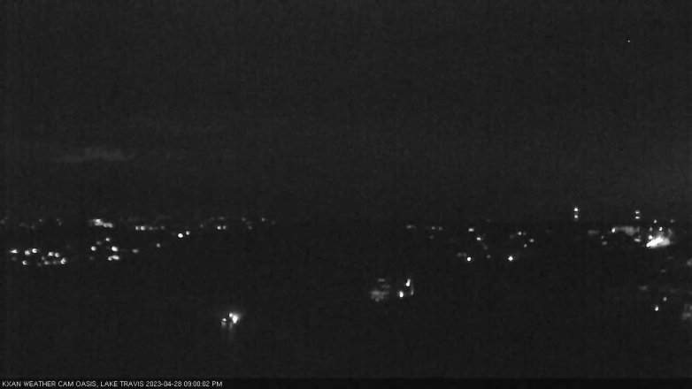 Lake Travis webcam, April 28, 2023 9:00 PM CT
