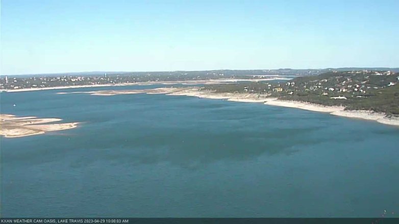 Lake Travis webcam, April 29, 2023 10:00 AM CT