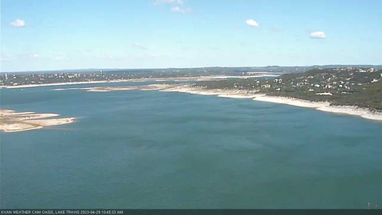 Lake Travis webcam, April 29, 2023 10:45 AM CT