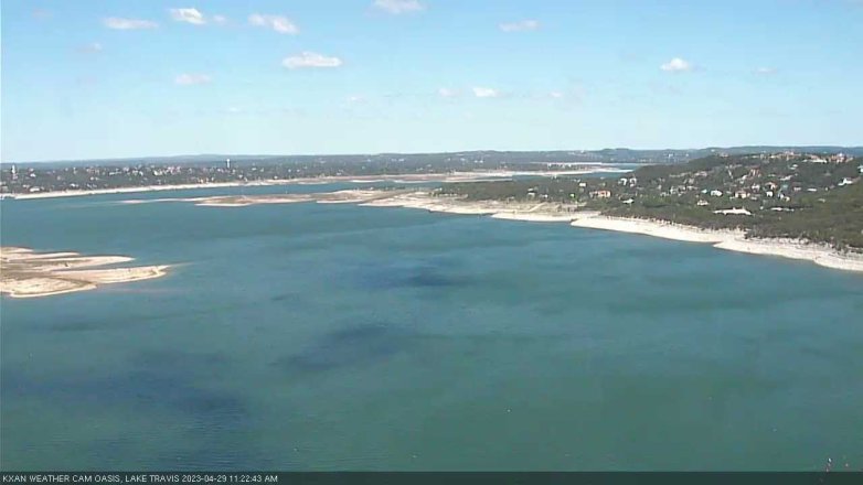 Lake Travis webcam, April 29, 2023 11:25 AM CT