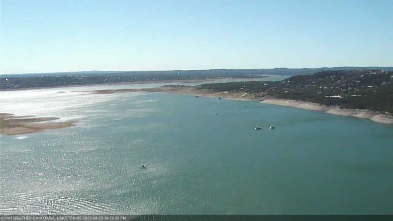 Lake Travis webcam, April 29, 2023 4:25 PM CT