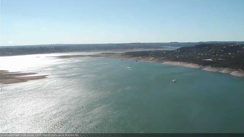 Lake Travis webcam, April 29, 2023 4:45 PM CT