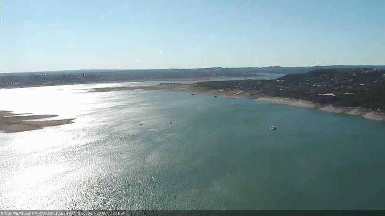 Lake Travis webcam, April 29, 2023 5:00 PM CT
