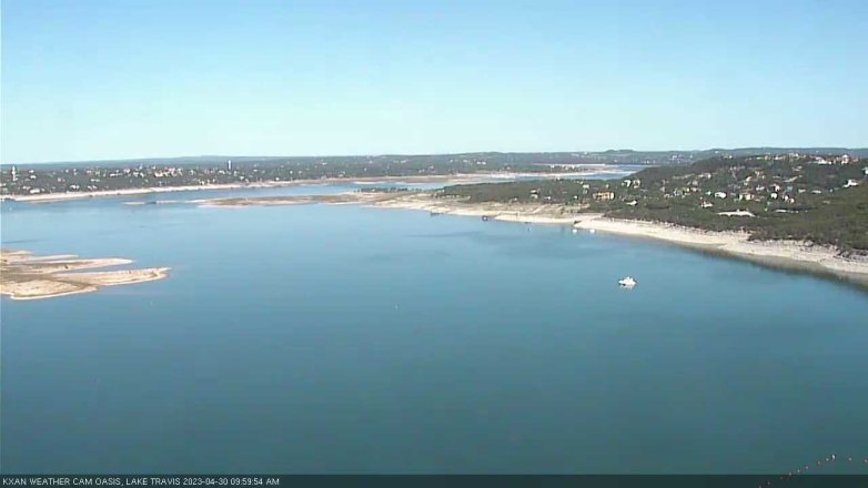 Lake Travis webcam, April 30, 2023 10:00 AM CT