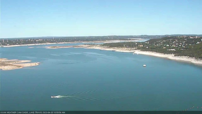 Lake Travis webcam, April 30, 2023 11:00 AM CT