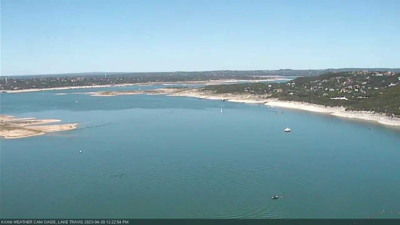 Lake Travis webcam, April 30, 2023 12:25 PM CT