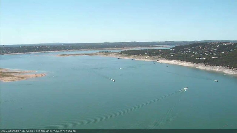 Lake Travis webcam, April 30, 2023 3:00 PM CT