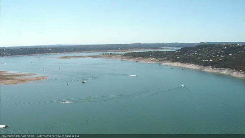 Lake Travis webcam, April 30, 2023 4:00 PM CT