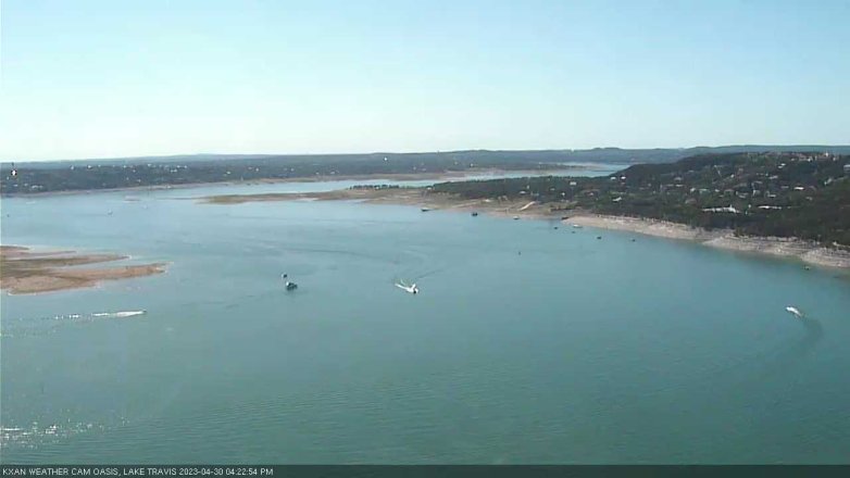 Lake Travis webcam, April 30, 2023 4:25 PM CT