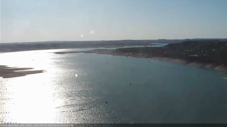 Lake Travis webcam, April 30, 2023 5:45 PM CT