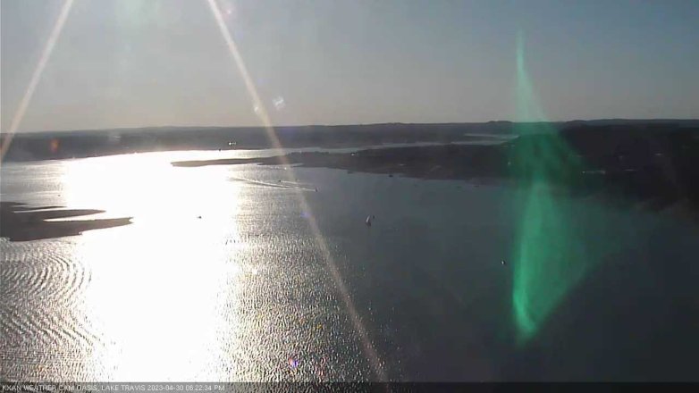 Lake Travis webcam, April 30, 2023 6:25 PM CT