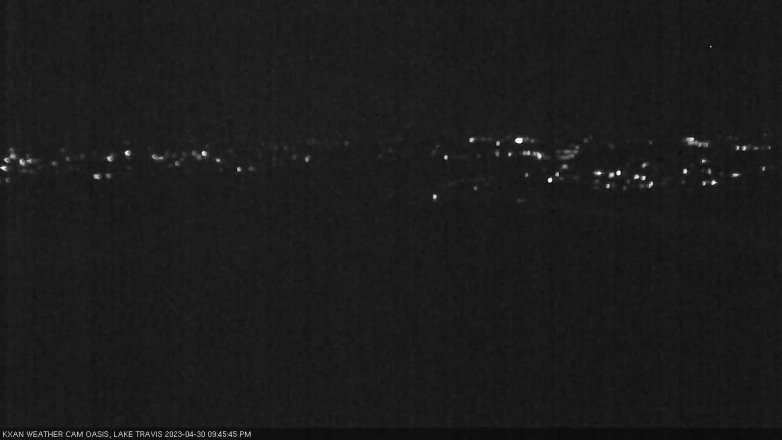 Lake Travis webcam, April 30, 2023 9:45 PM CT