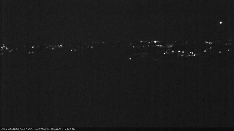 Lake Travis webcam, April 30, 2023 11:45 PM CT