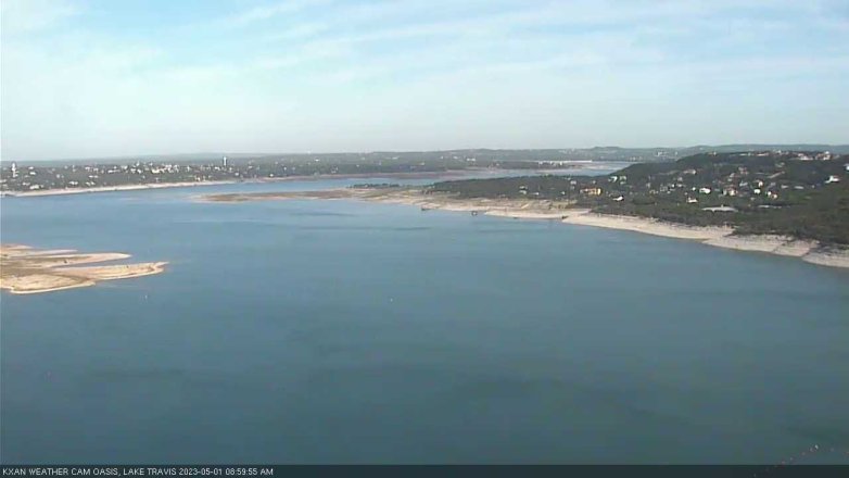 Lake Travis webcam, May 1, 2023 9:00 AM CT