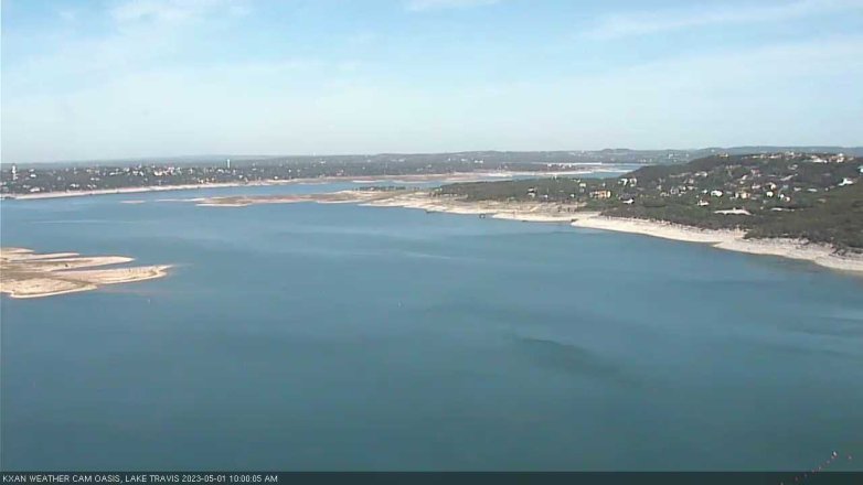 Lake Travis webcam, May 1, 2023 10:00 AM CT