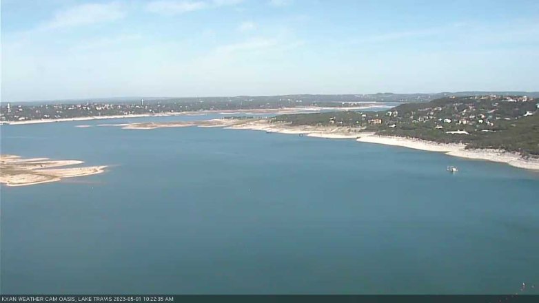 Lake Travis webcam, May 1, 2023 10:25 AM CT