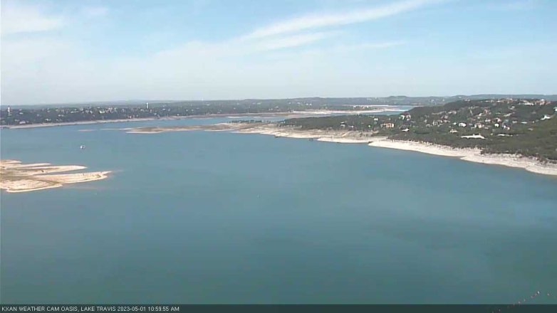 Lake Travis webcam, May 1, 2023 11:00 AM CT