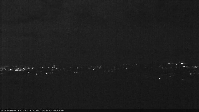 Lake Travis webcam, May 1, 2023 11:45 PM CT