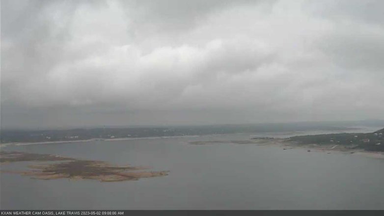 Lake Travis webcam, May 2, 2023 9:00 AM CT