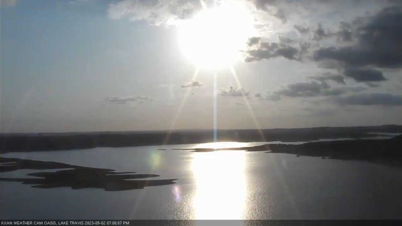 Lake Travis webcam, May 2, 2023 7:00 PM CT