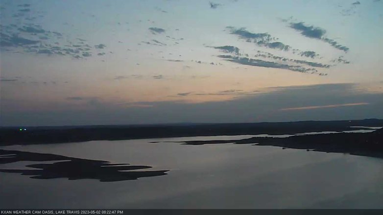 Lake Travis webcam, May 2, 2023 8:25 PM CT