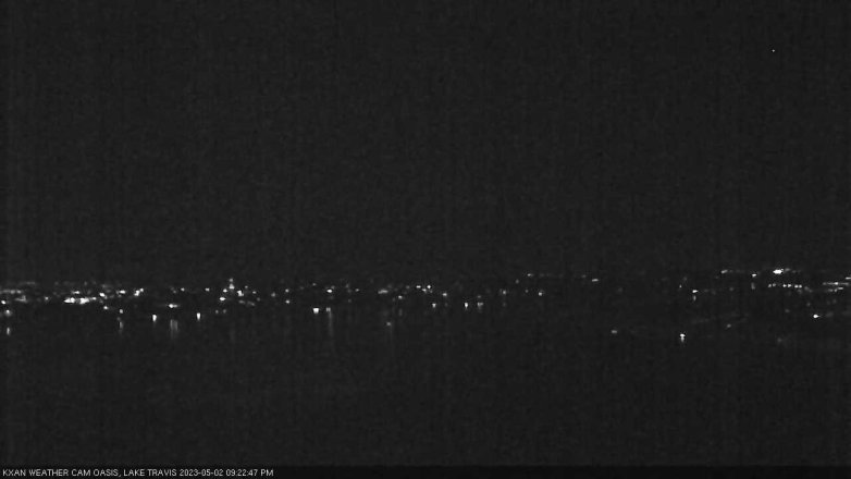 Lake Travis webcam, May 2, 2023 9:25 PM CT