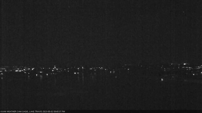 Lake Travis webcam, May 2, 2023 9:45 PM CT