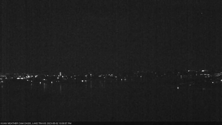 Lake Travis webcam, May 2, 2023 10:00 PM CT