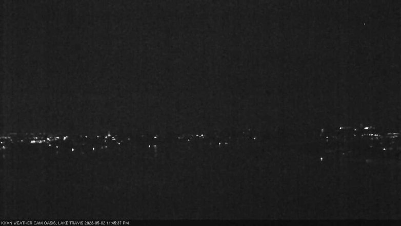 Lake Travis webcam, May 2, 2023 11:45 PM CT