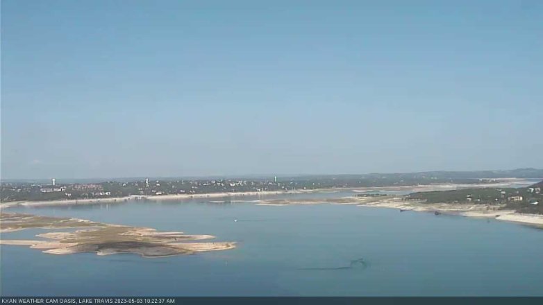 Lake Travis webcam, May 3, 2023 10:25 AM CT