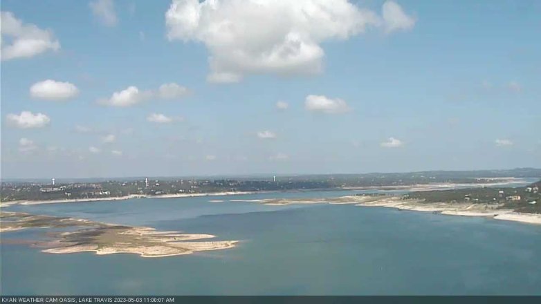 Lake Travis webcam, May 3, 2023 11:00 AM CT