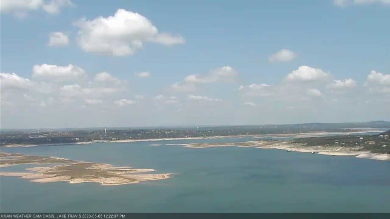 Lake Travis webcam, May 3, 2023 12:25 PM CT