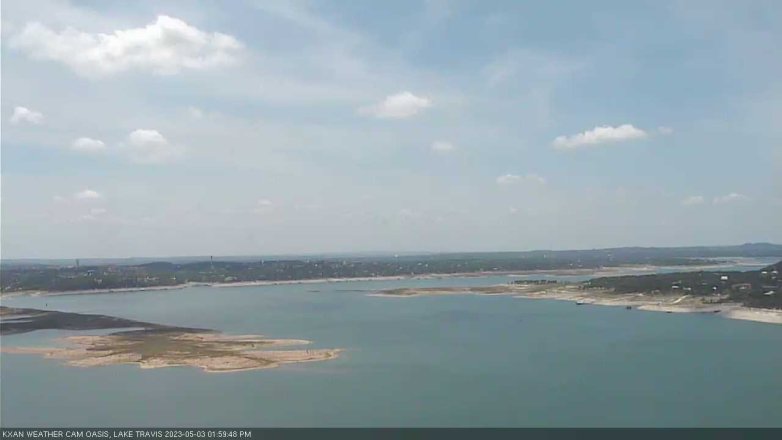 Lake Travis webcam, May 3, 2023 2:00 PM CT