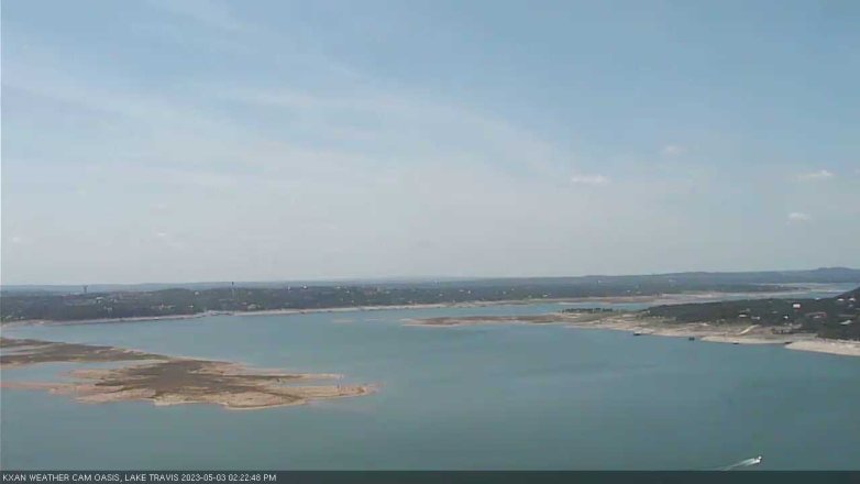 Lake Travis webcam, May 3, 2023 2:25 PM CT