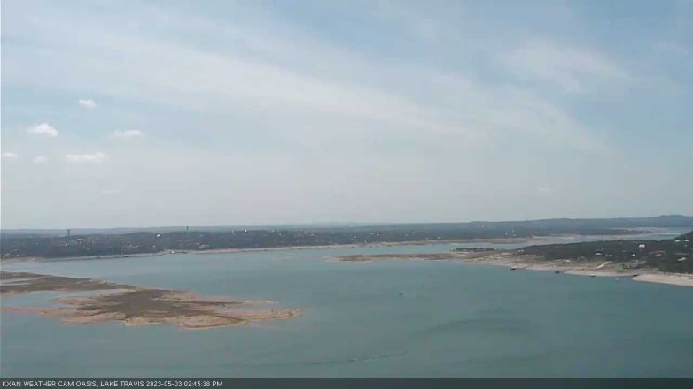 Lake Travis webcam, May 3, 2023 2:45 PM CT