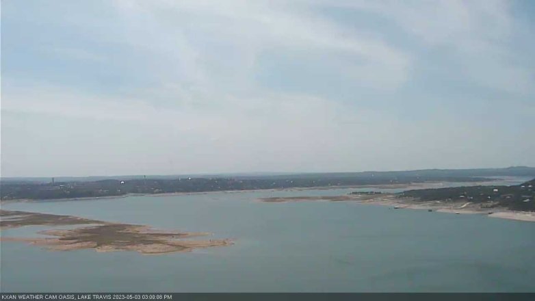 Lake Travis webcam, May 3, 2023 3:00 PM CT
