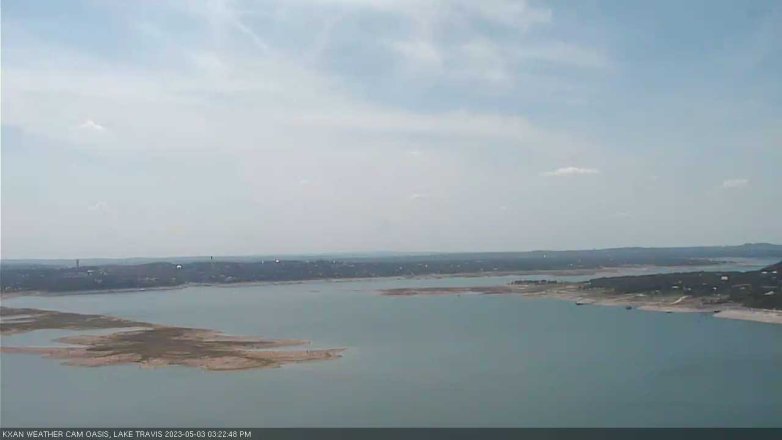 Lake Travis webcam, May 3, 2023 3:25 PM CT